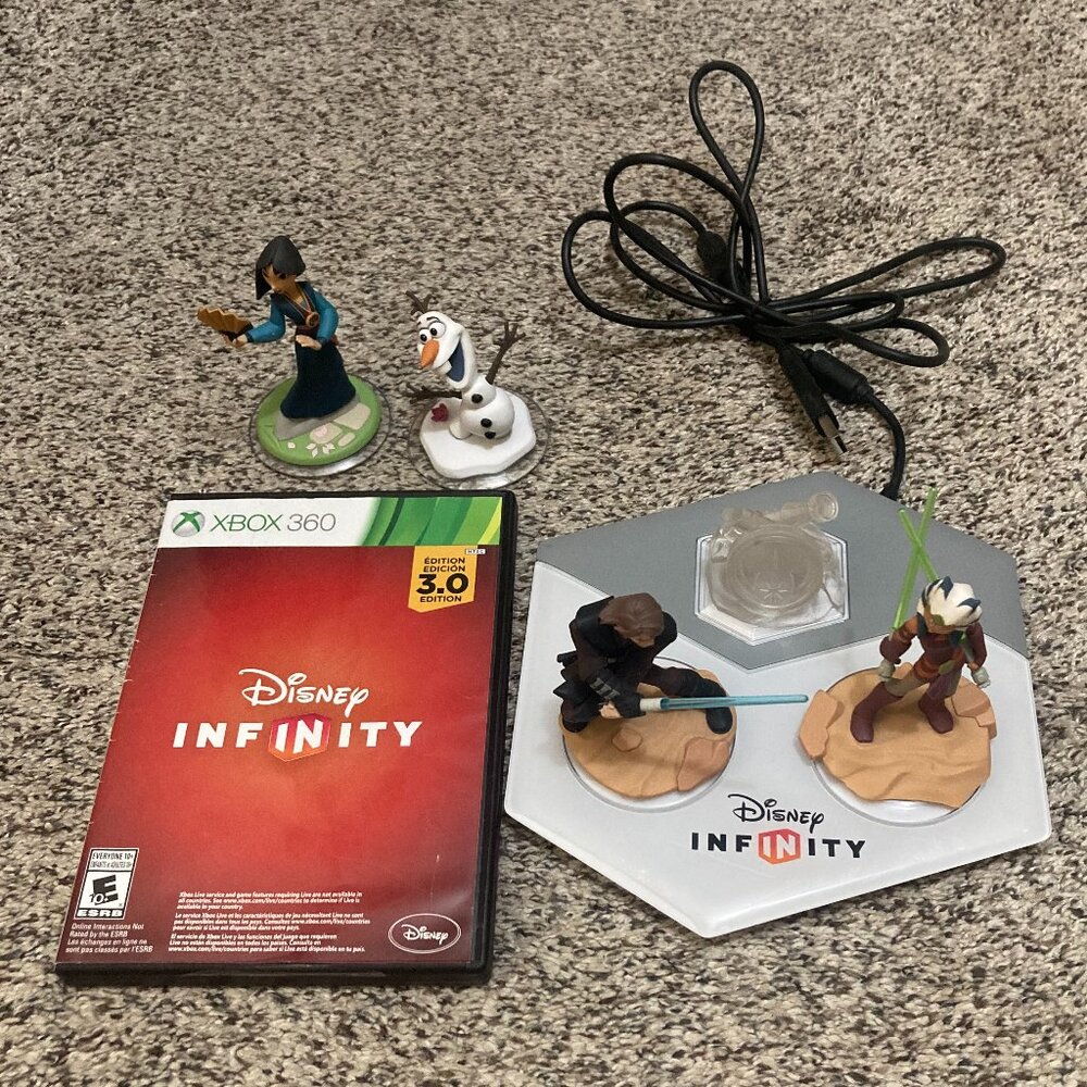 Disney Infinity 3.0 XBOX 360 Star Wars with Mulan and Olaf